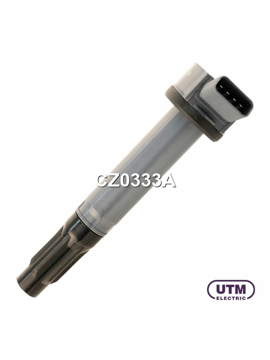 Катушка зажигания UTM CZ0333A, для Lexus, Toyota, передняя, металл, 166 мм