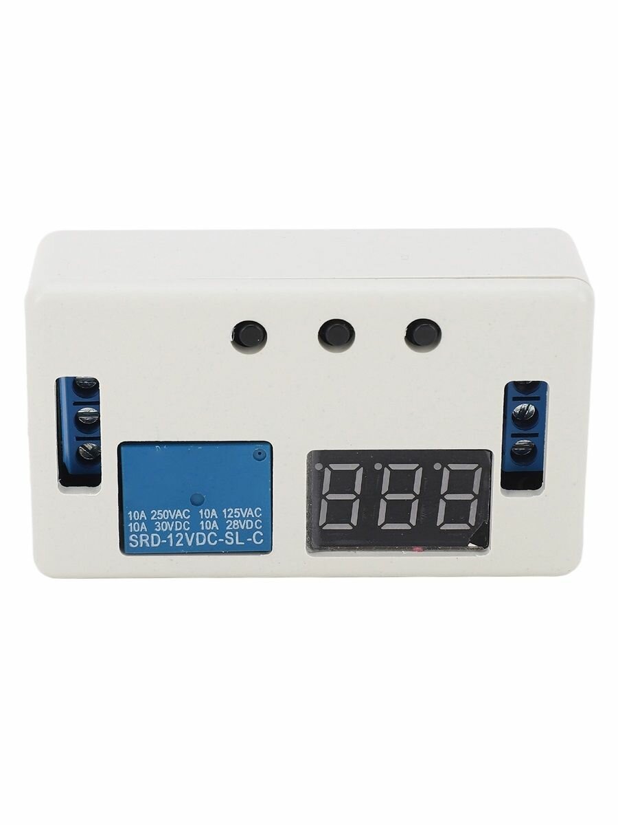 12 В цифровой модуль реле времени, регулируемый многофункциональный таймер постоянного тока, переключатель управления циклом для систем ПЛК