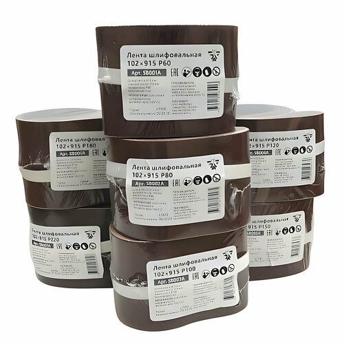 Лента шлифовальная 102х915 мм Р150 ГОСТ 12439-79 BELMASH SB005A 390₽