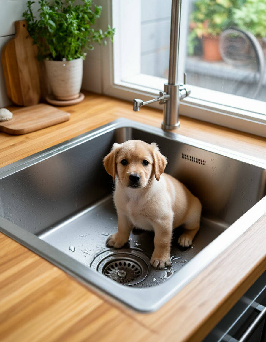 Мойка для кухни врезная 500 x 500 x 200, квадратной формы, из нержавеющей стали, с сифоном