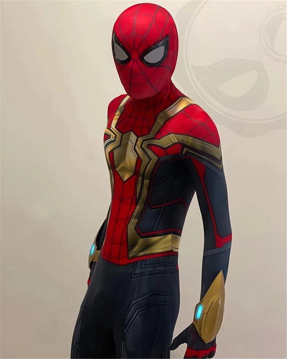 Костюм Железный Человек-Паук Disney Ноу Уэй Хоум, XXL, Adults Man Size, Красный, Унисекс