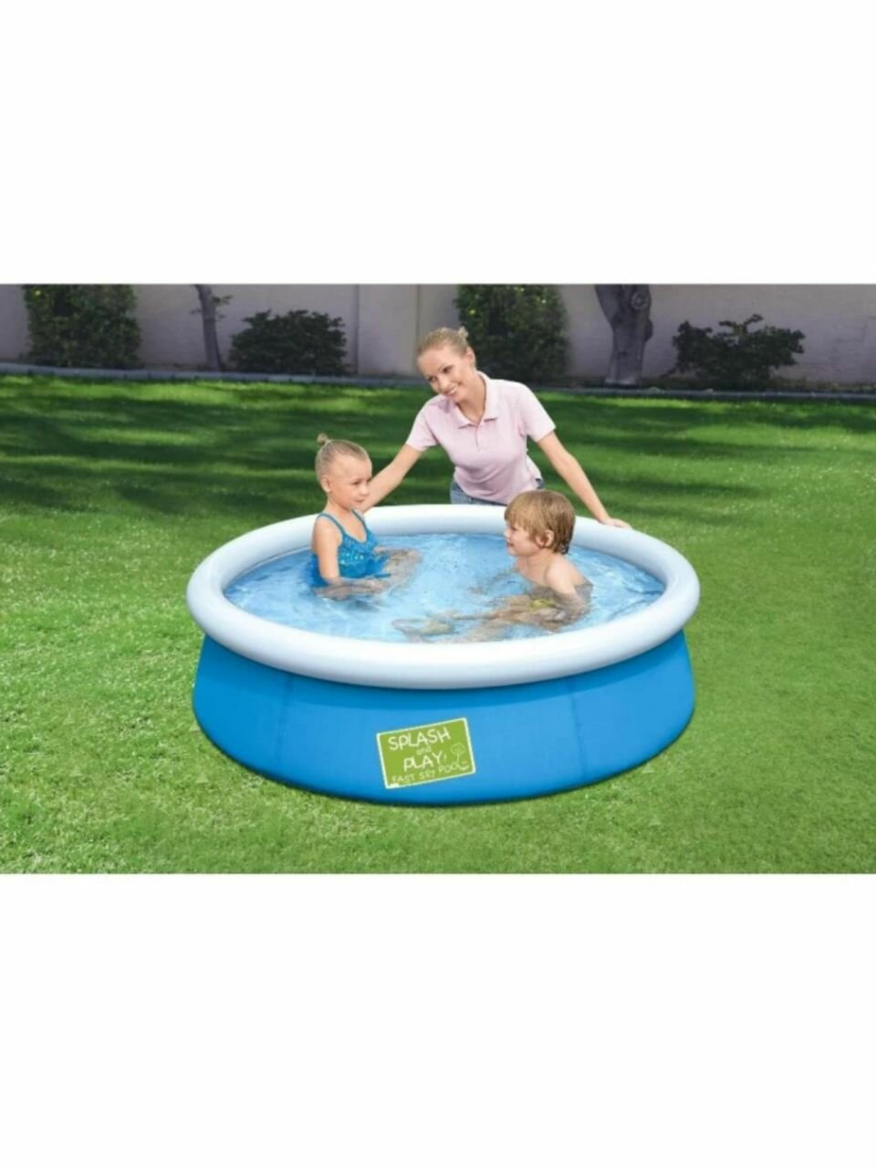 Изображение Бассейн надувной детский круглый Bestway 57241 BW My First Pool 152х38см, Объем 477л, От 2 лет