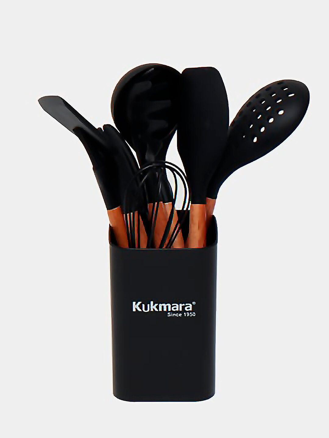 KUKMARA, Набор кухонных инструментов из силикона, 9 предметов — фото 1