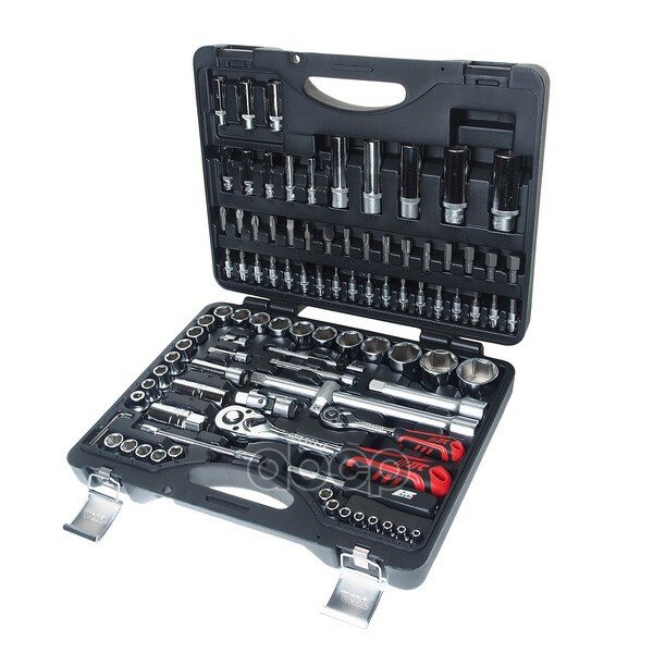 Набор головок торцевых и вставок 1/4 & 1/2 6-гранных (в кейсе) 96 предметов JTC /1/3 JTC арт. JTCH096B