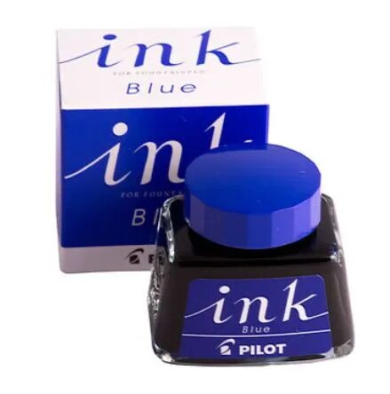 PILOT Чернила для перьевых ручек Pilot Ink синие 30мл (INK-30-L) — фото 1