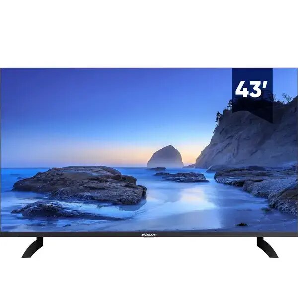 Телевизор Avalon B43MQA800 QLED Black