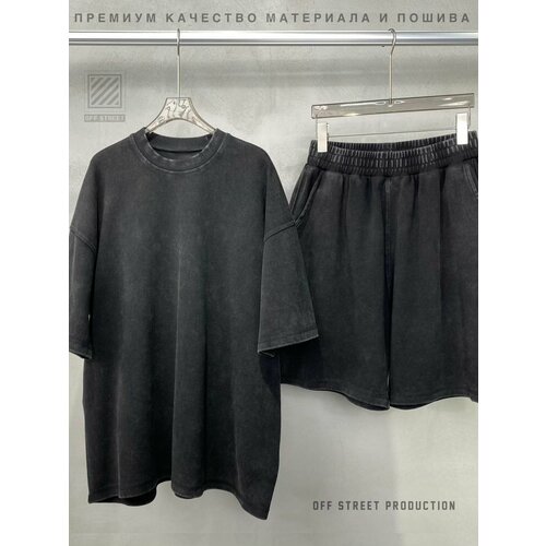 фото Шорты off street базовая коллекция, размер m, черный