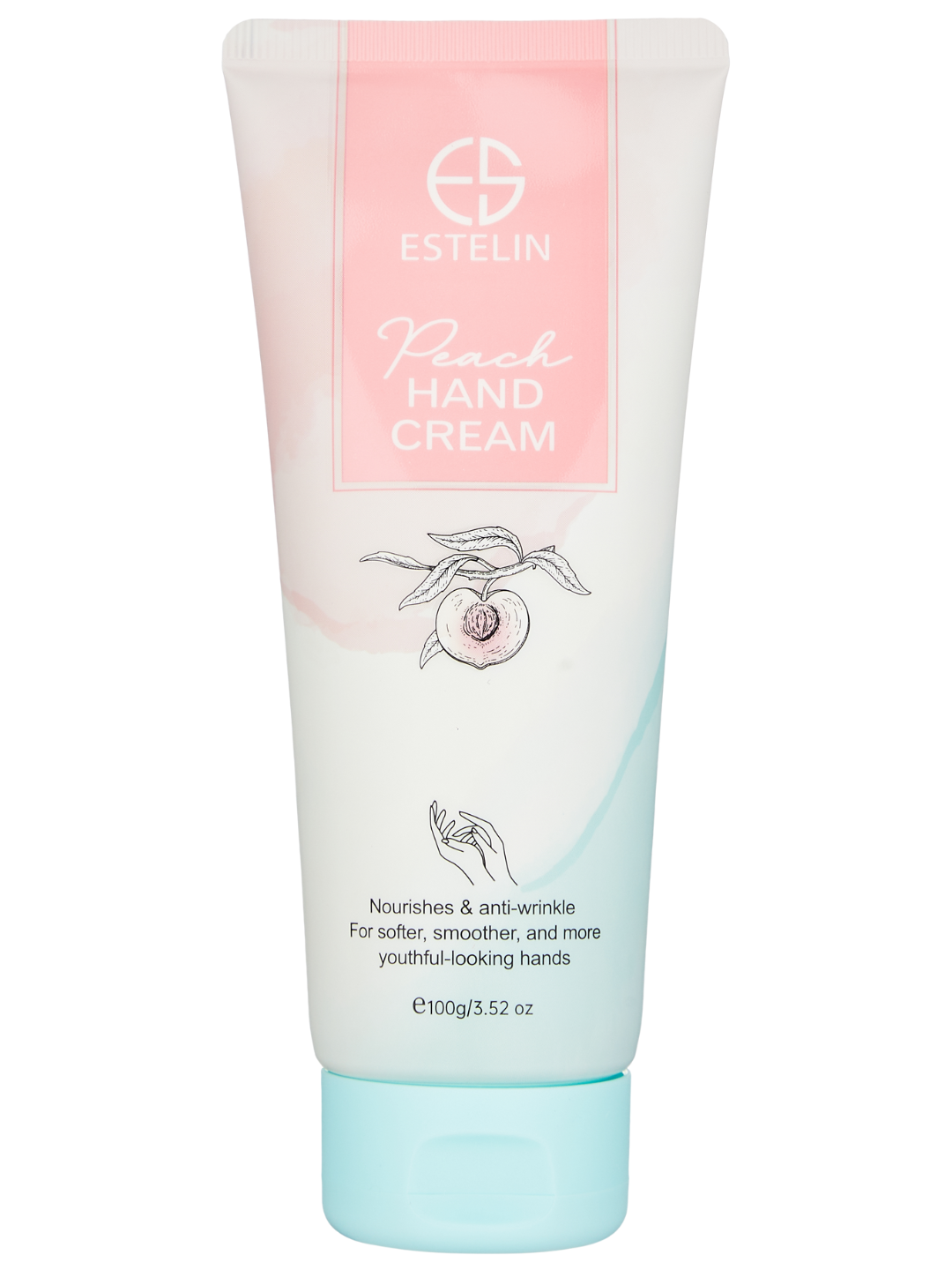 Крем для рук Dr.Rashel "Peach", с экстрактом персика, увлажняющий, 100г — фото 1