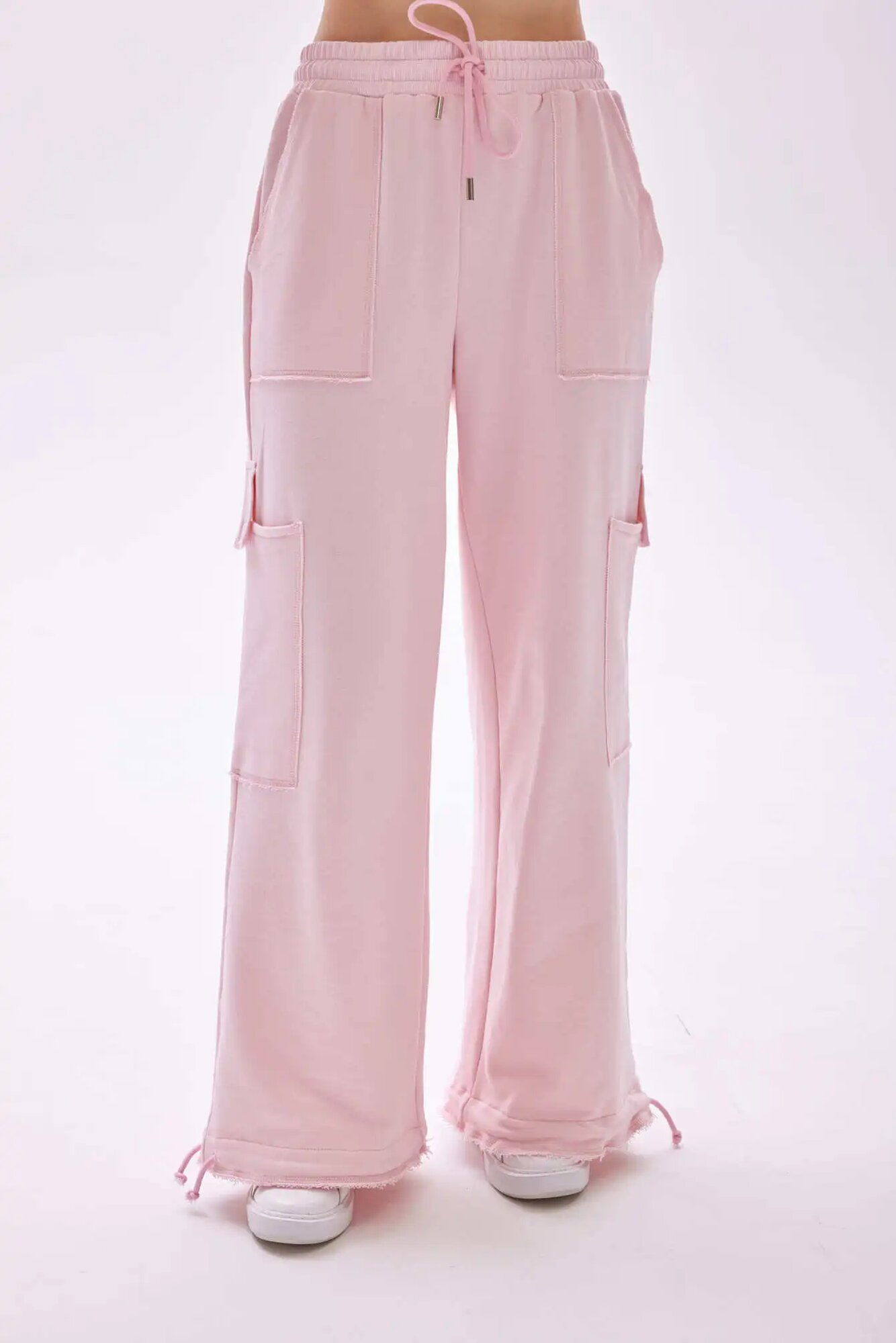 Брюки Selfie, размер M, розовый — фото 1