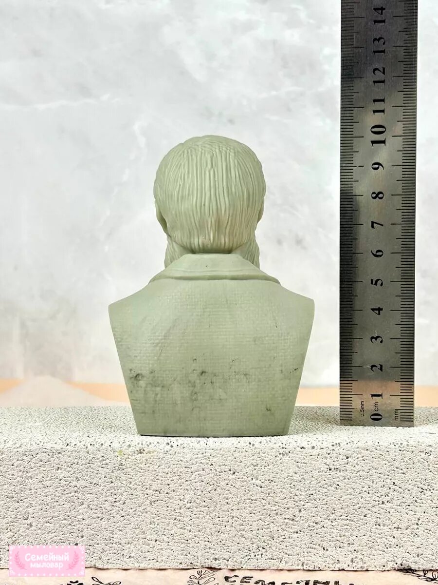 Силиконовый молд для гипса / Бюст Федора Достоевского — фото 1