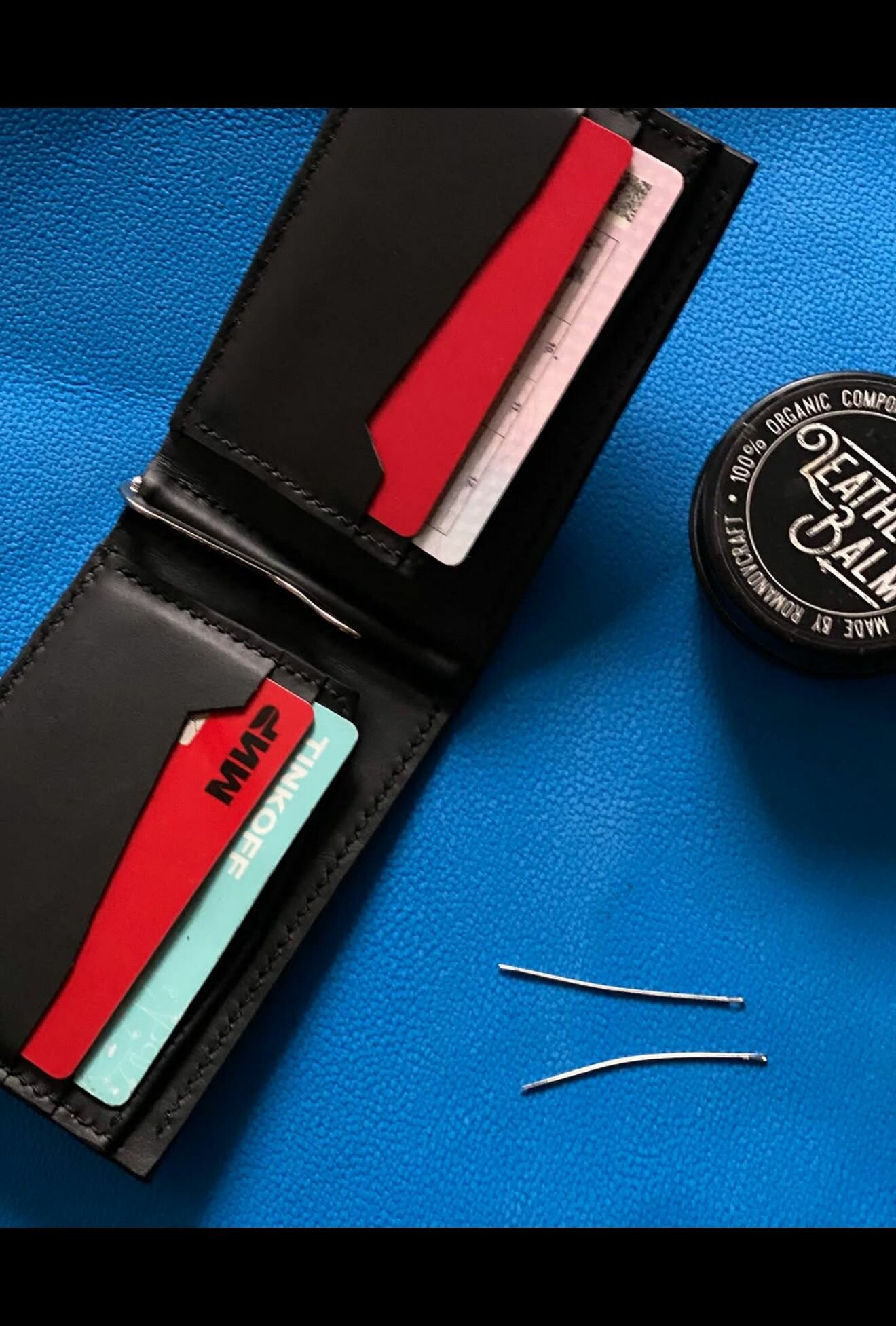 Зажим для купюр, черный