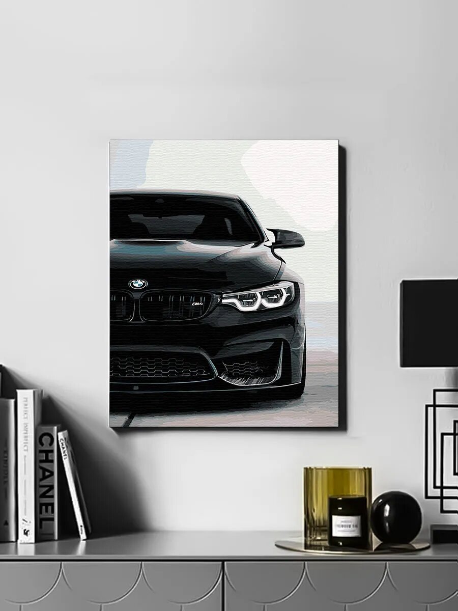Картина по номерам BMW — фото 1
