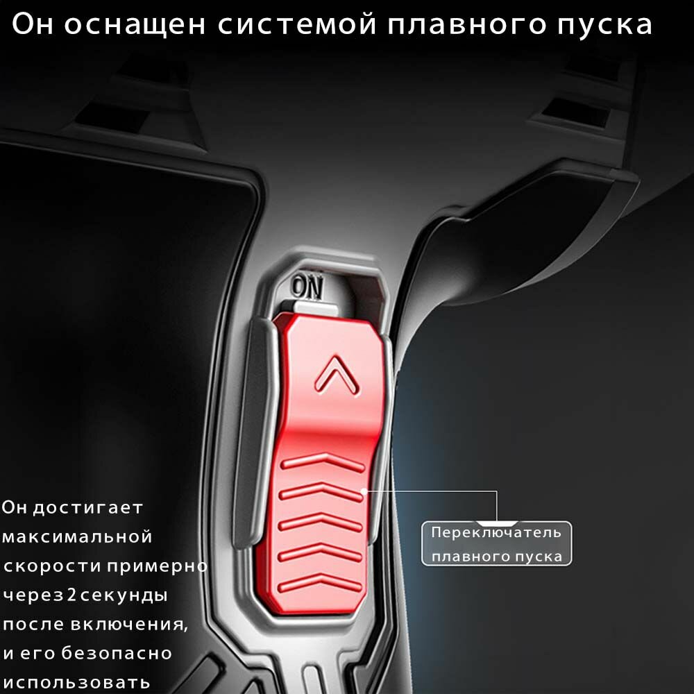 ARIDOO болгарка аккумуляторная, Цифровой дисплей, 28000 об/мин, Двигатель с угольной щеткой, Батарея*2, 18 штук режущих лезвий — фото 1