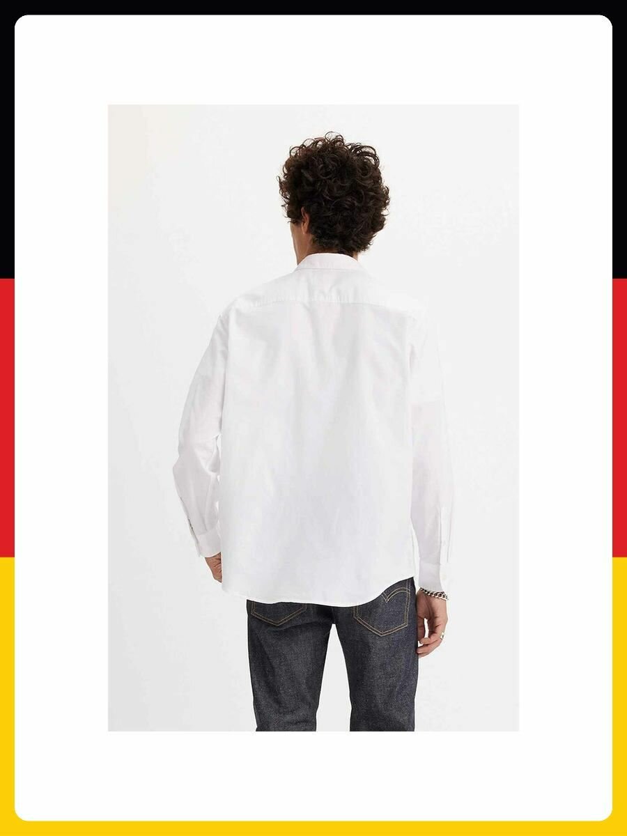 Рубашка Levi's Базовая коллекция, размер .S, белый