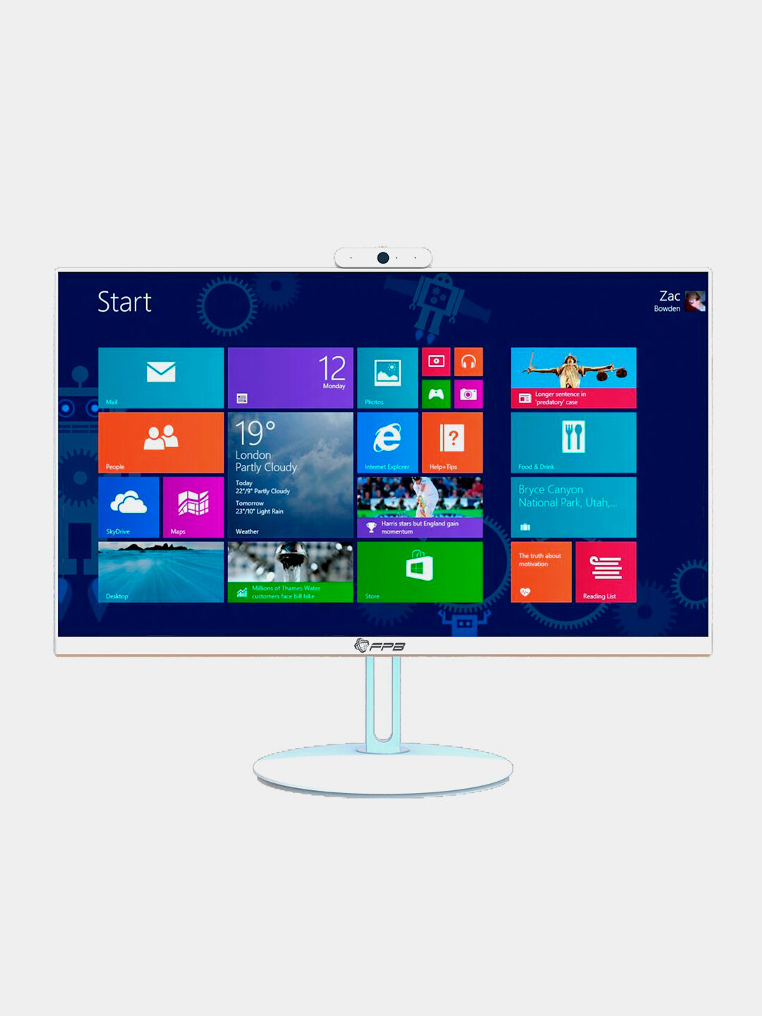 Моноблок FPB E24 AIO, 23,8", Full HD, LED, SSD 256 ГБ, i3-12100