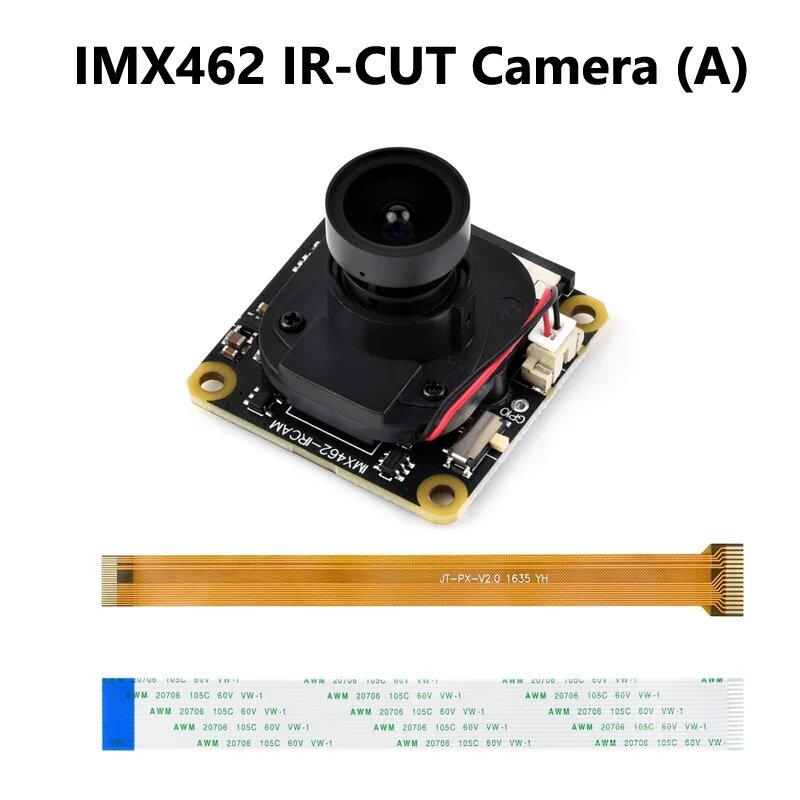 Камера Raspberry Pi Starlight IR-CUT IMX462 (A) Датчик 2 МП 90 градусов для Raspberry Pi, IMX462-IR-CUT-Camera