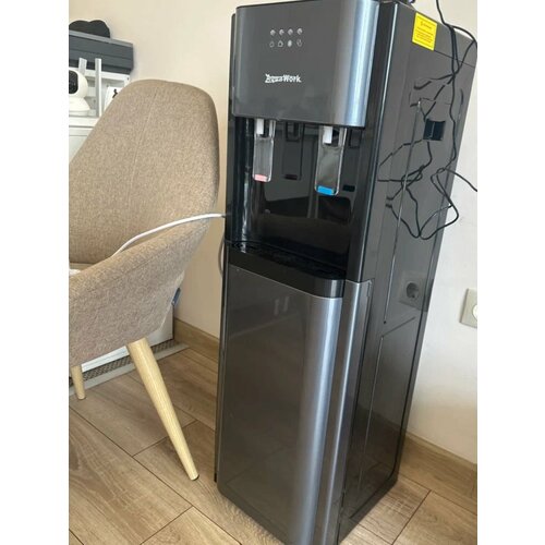 Кулер Aqua Work графит с нижней загрузкой бутыли, гарантия 24 месяца — купить, цена, характеристики