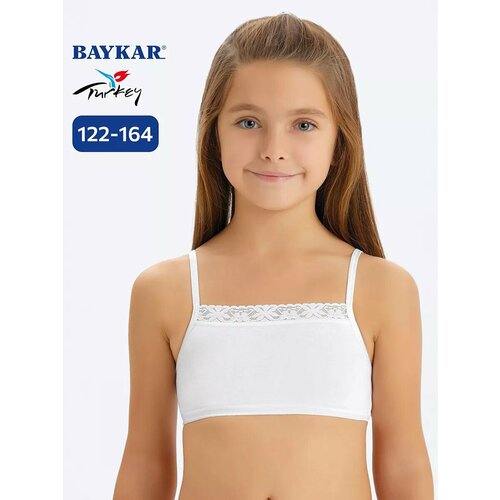 фото Майка baykar, размер 6, белый