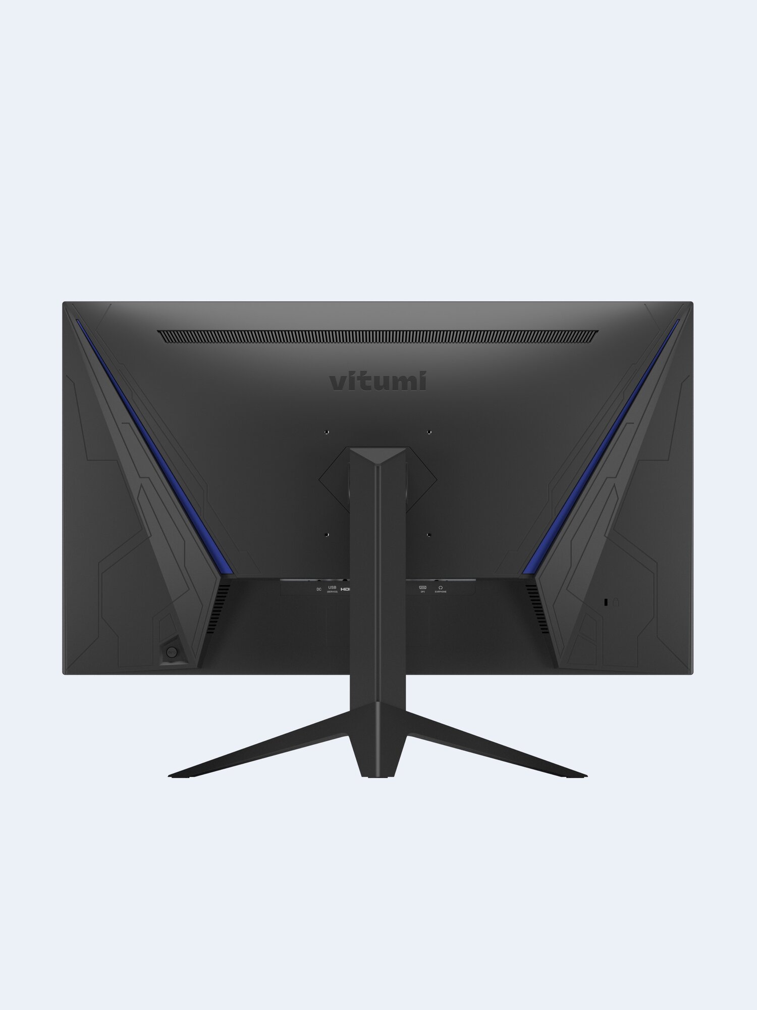 Игровой монитор Vitumi 27' 180 Гц, FastIPS, 1 мс, 2560х1440, DisplayPort, HDMI, MV27240WQ01, черный — фото 1