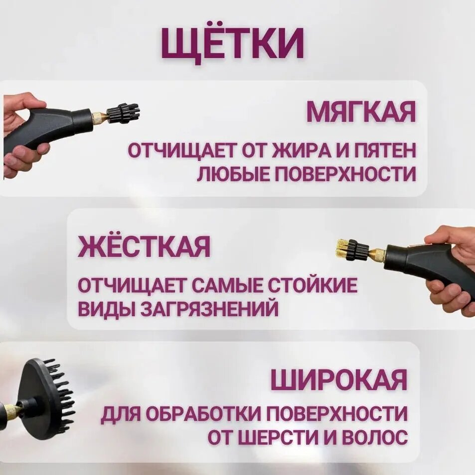 Профессиональный пароочиститель для дома высокого давления, 2500 Вт 3 Бар (пароочиститель для уборки дома) — фото 1