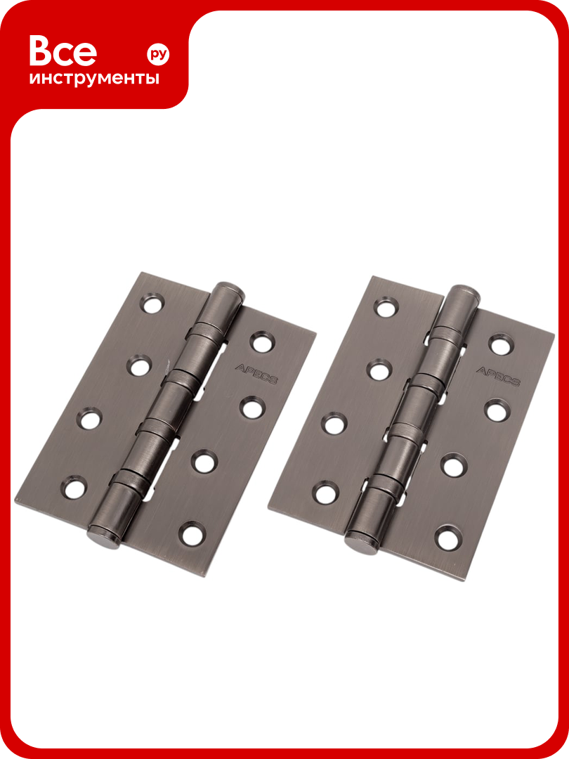 Петля Apecs 100х70-B4-Steel-GRF 23229