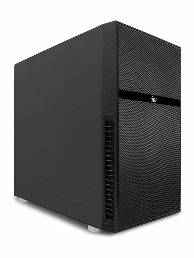 Компьютер IRU Tactio 510B7GM, Intel Core i5 14400, DDR4 16ГБ, SSD 512ГБ, Intel UHD Graphics 730, FreeDOS, черный (2111241)
