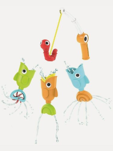 Изображение товара YOOKIDOO Игрушка для ванной Поймай рыбку! магнитная удочка и 3 рыбки с эффектами для детей от 2 лет