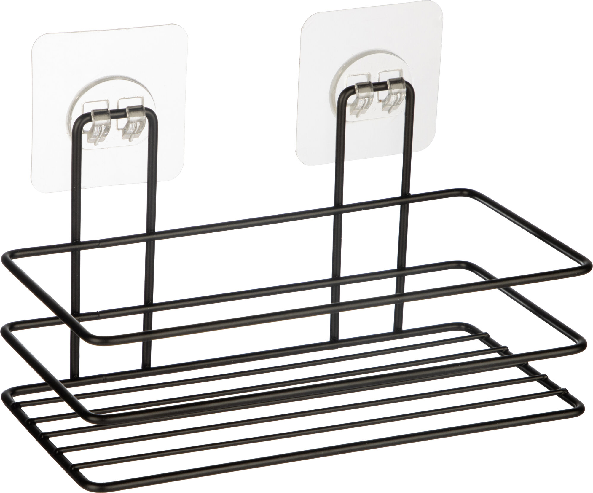 Полка подвесная малая BLACK (крепление: самоклеящаяся основа)