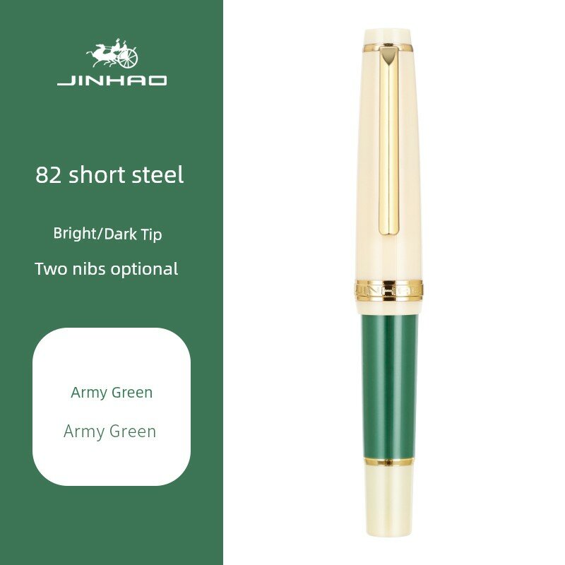 JinHao 82 Mini Перо-ручка Морской Зеленый Ультра-тонкий 0.38мм Официальный Стандарт