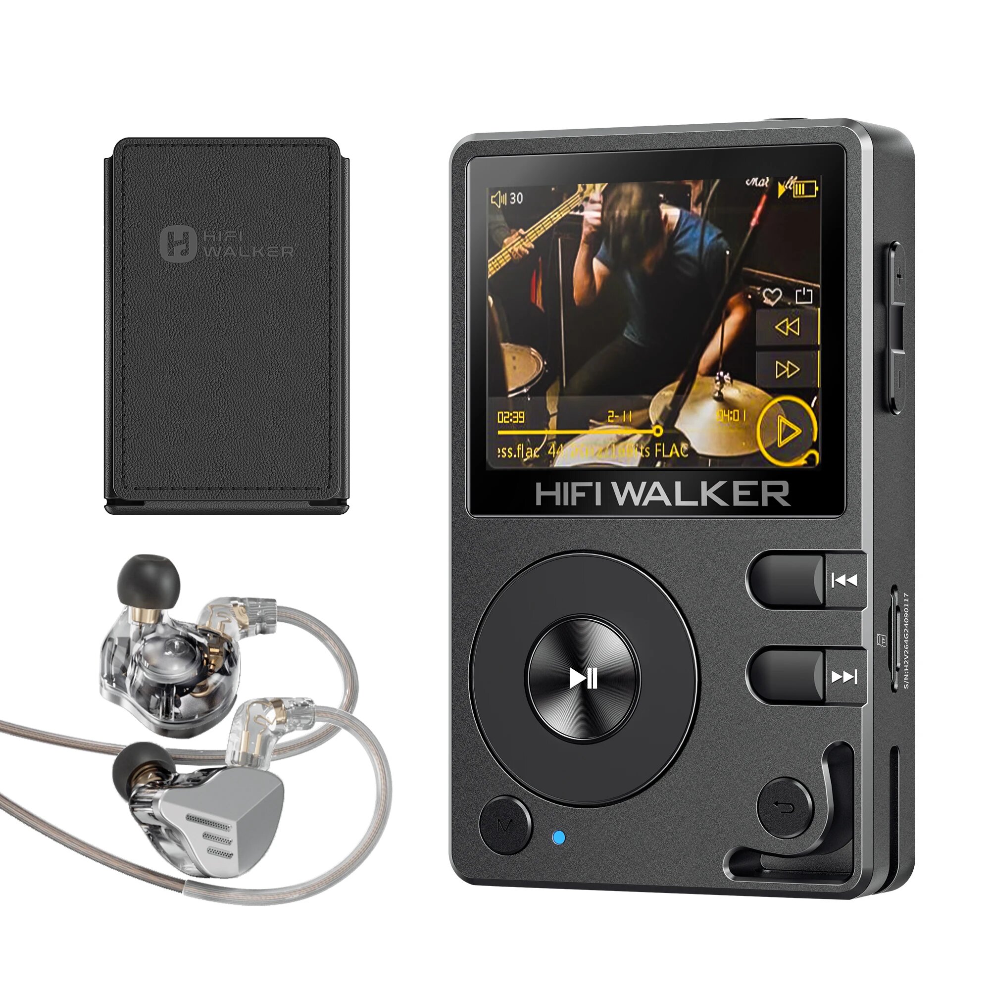 HIFI WALKER H2 MP3プレーヤー DAP ハイレゾ ᐈ MP3-плеер HIFI WALKER H2 Hi-Res Audio Player (64GB) — купить в