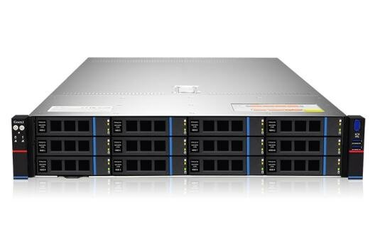 (Z1049559) (ТХП) zS9600/pro2U: 2xXeon Gold 6334/ 4x32 Гб/ BBU/ RAID/