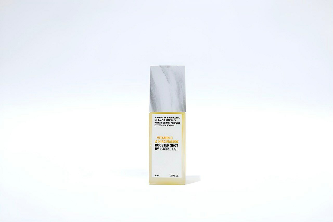 Сыворотка для лица Marble Lab "Осветляющая" с витамином С и ниацинамидом, 30 мл