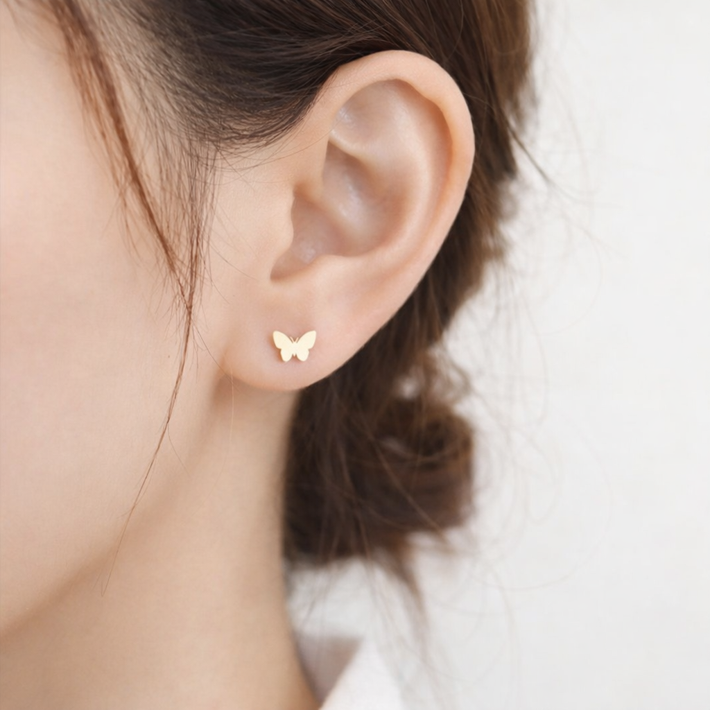 Серьги пусеты