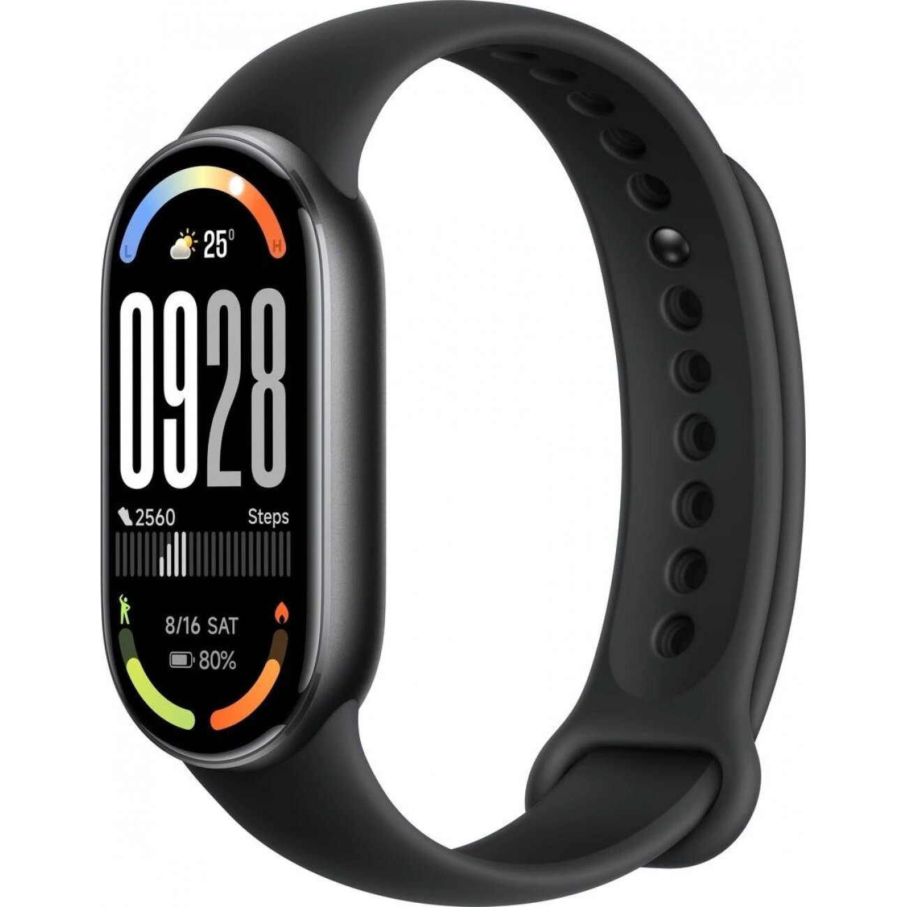 Фитнес-браслет Xiaomi Smart Band 10, Midnight Black, AMOLED-экран, шагомер, пульс и сон