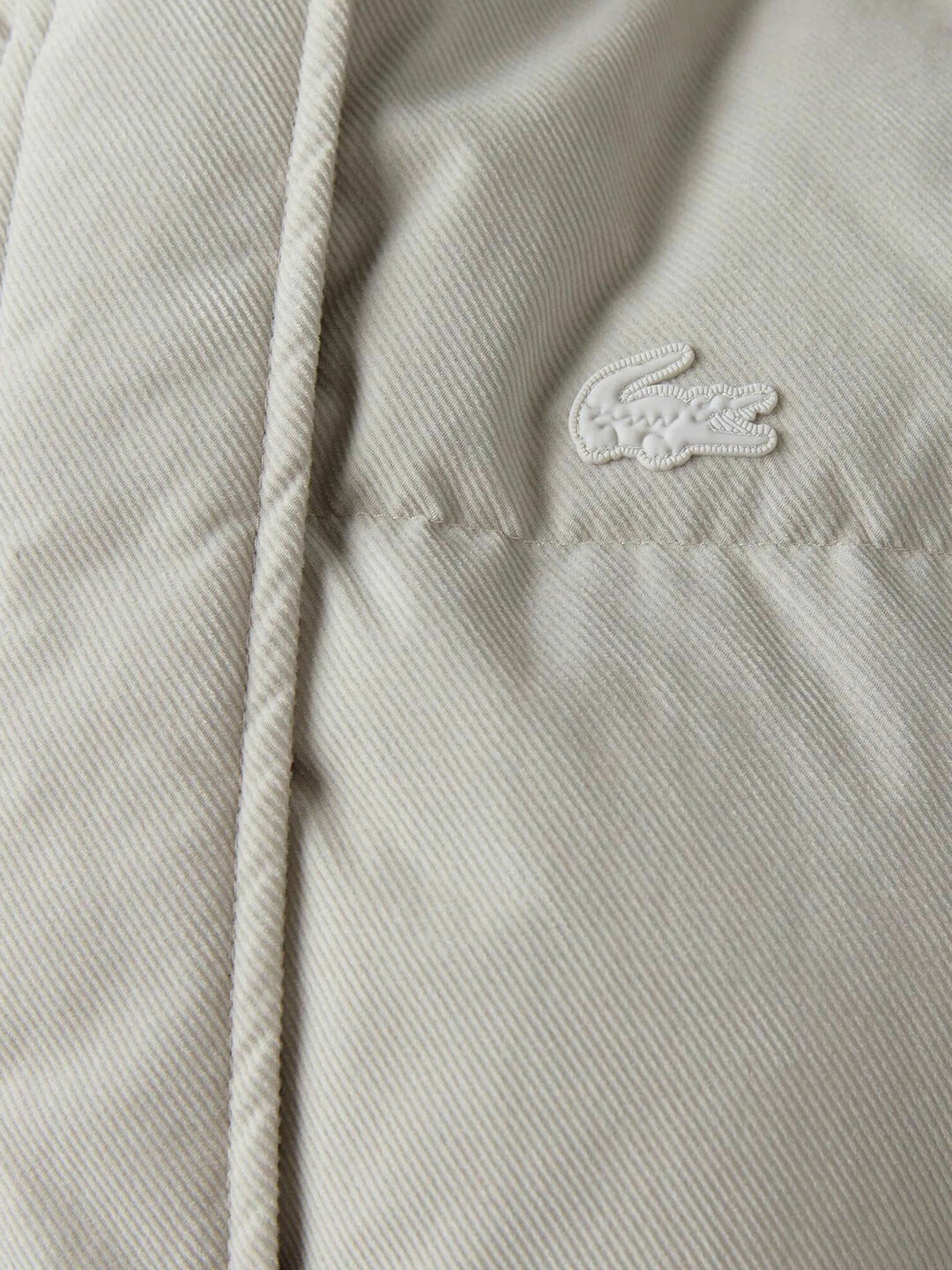 Куртка LACOSTE Осень-зима 2024, размер T42, белый — фото 1