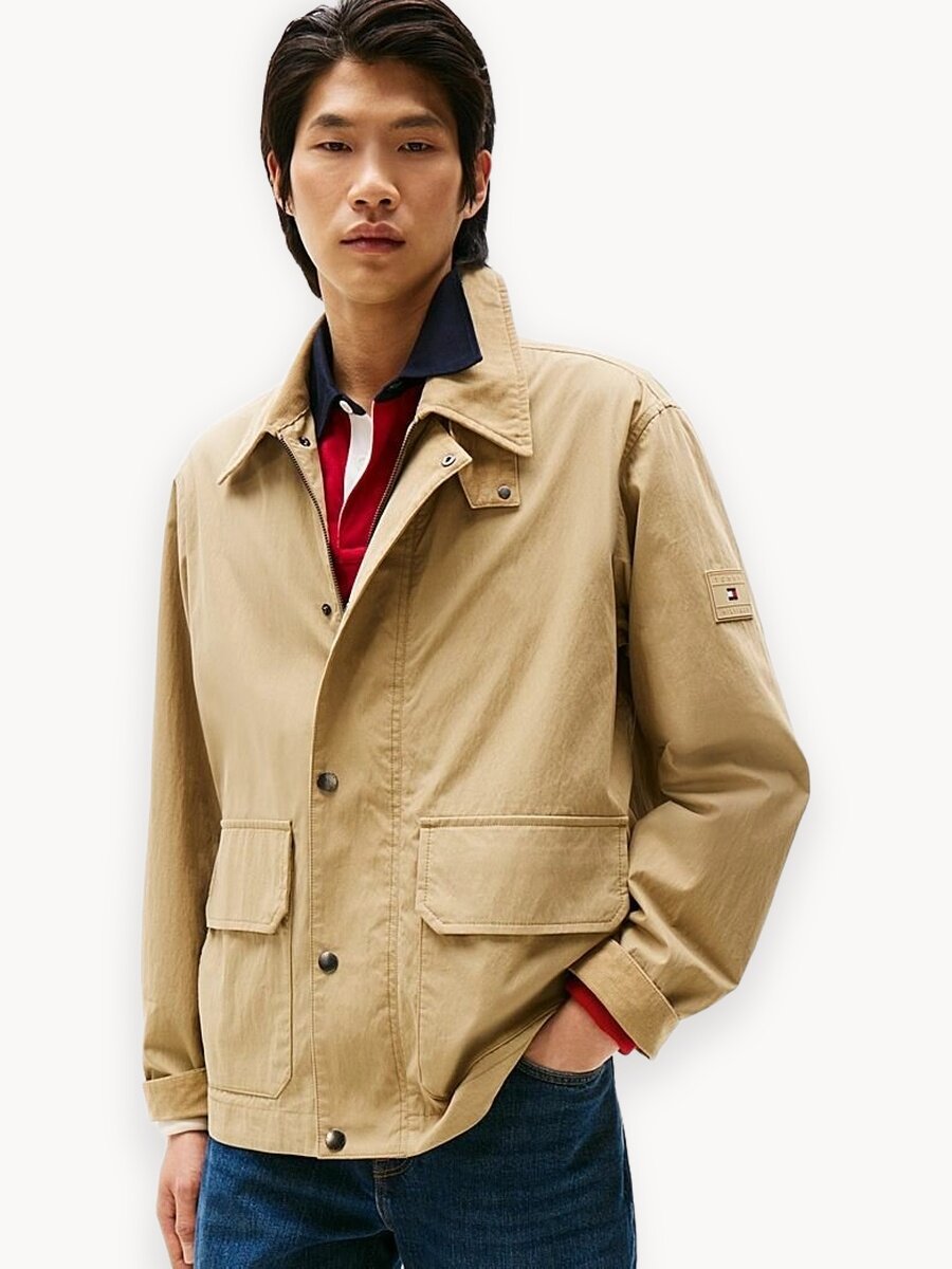 Куртка TOMMY HILFIGER, размер S, песочный