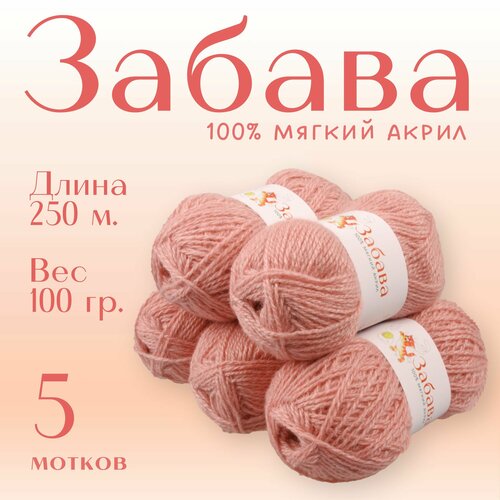 Пряжа для вязания Alpira Забава акрил 100 5 мотков 100г250м клевер 899₽