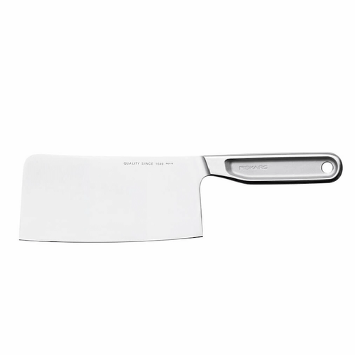 Нож-тесак кухонный 16 см FISKARS All Steel (1062885) серебристый