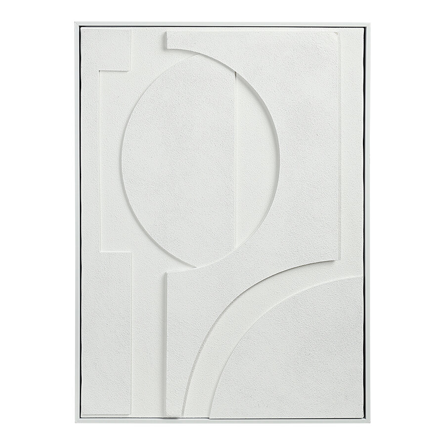 Панно декоративное 50х70 см с эффектом 3D Minimalism Flower в виде цветка Bergenson Bjorn BB0000845