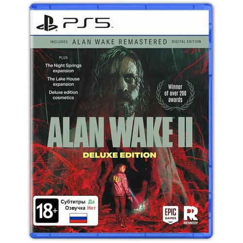 Игра Alan Wake II Deluxe Edition PlayStation 5 Русские субтитры 7832₽