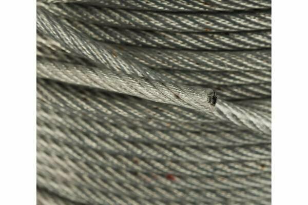 Канат стальной ПВХ 3мм DIN3055 — фото 1