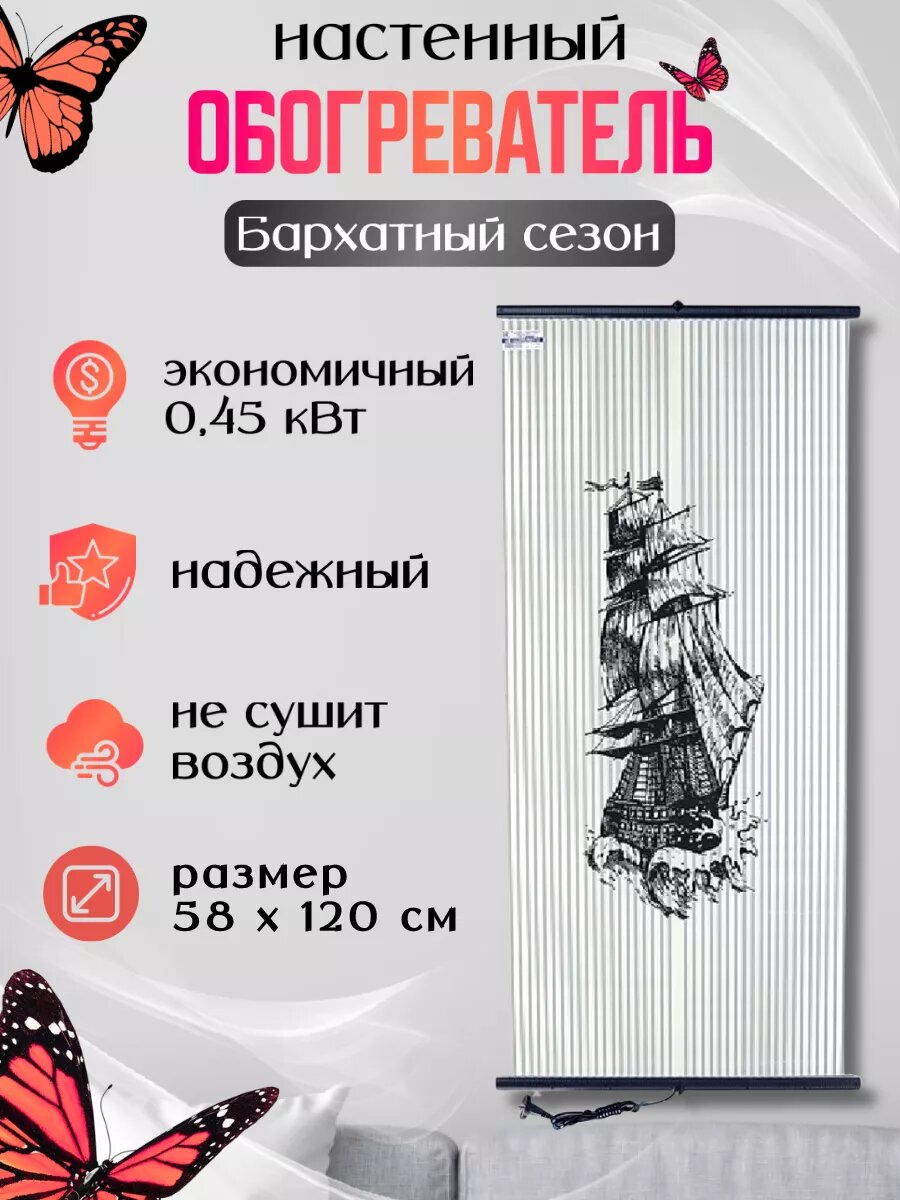 Настенный инфракрасный обогреватель для дома