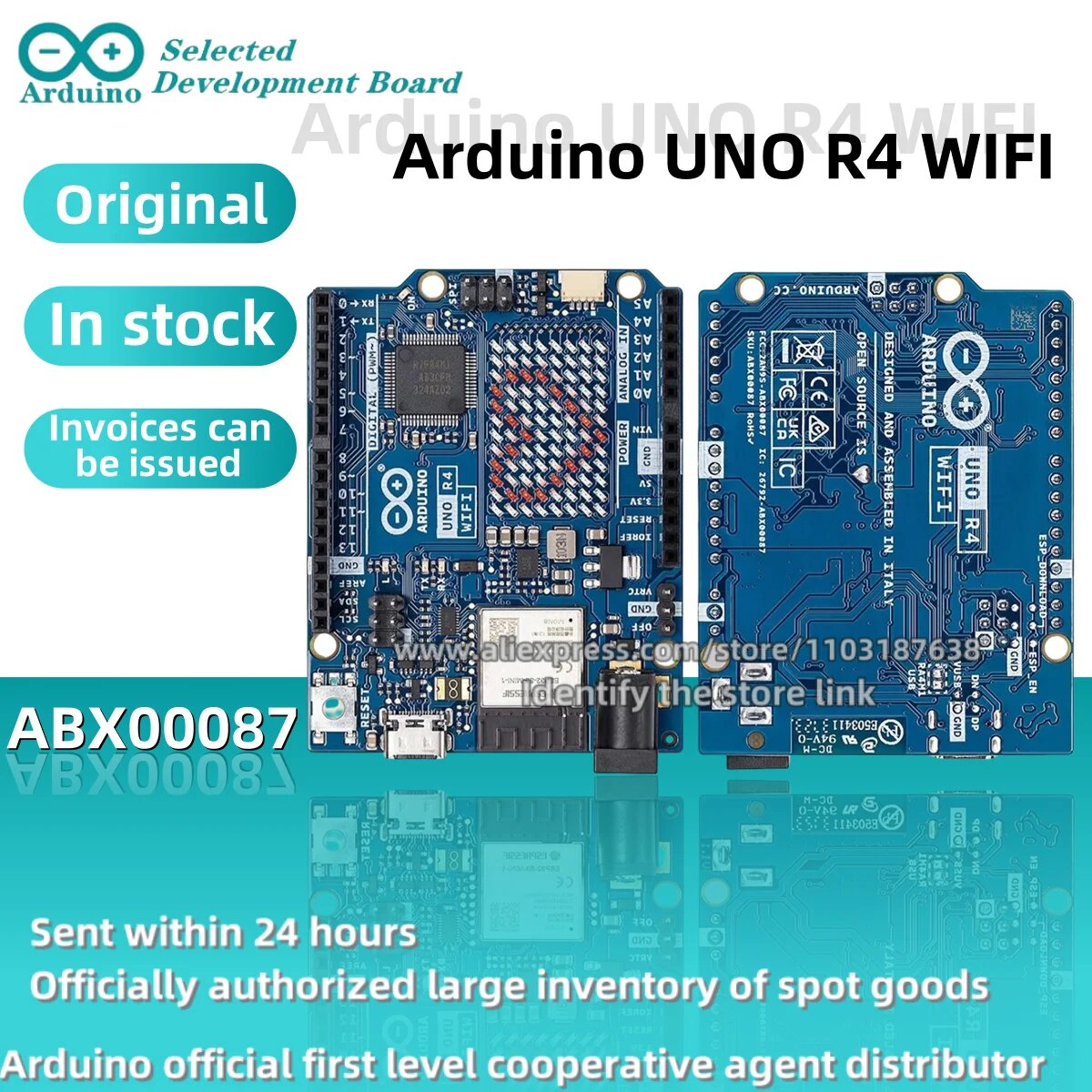 Arduino UNO R4 WIFI ABX00087