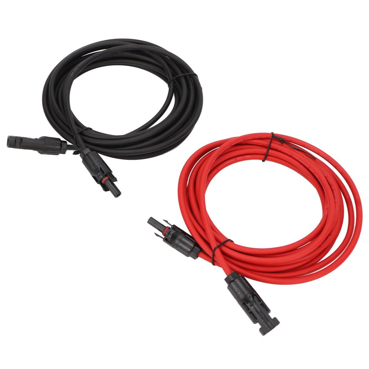 Hao Kan 1 пара 12AWG провод для солнечной панели с удлинительным кабелем-адаптером для фотоэлектрической системы
