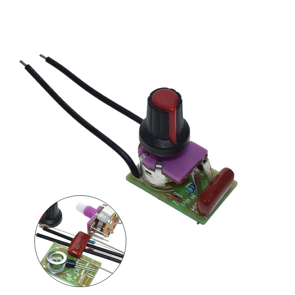 Регулятор двигателя 220В 100Вт, Assembled