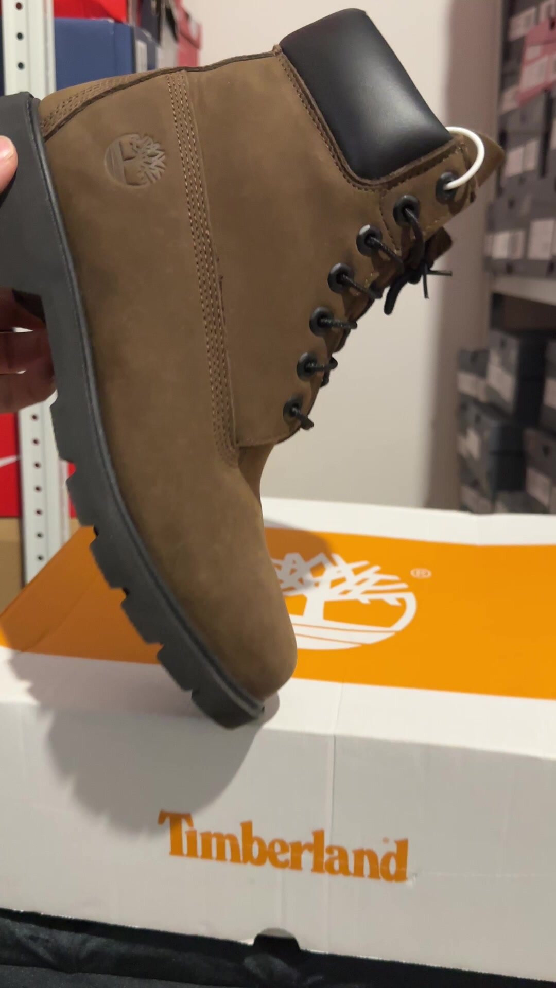Ботинки тимберленды Timberland, размер EU 44, коричневый — фото 1