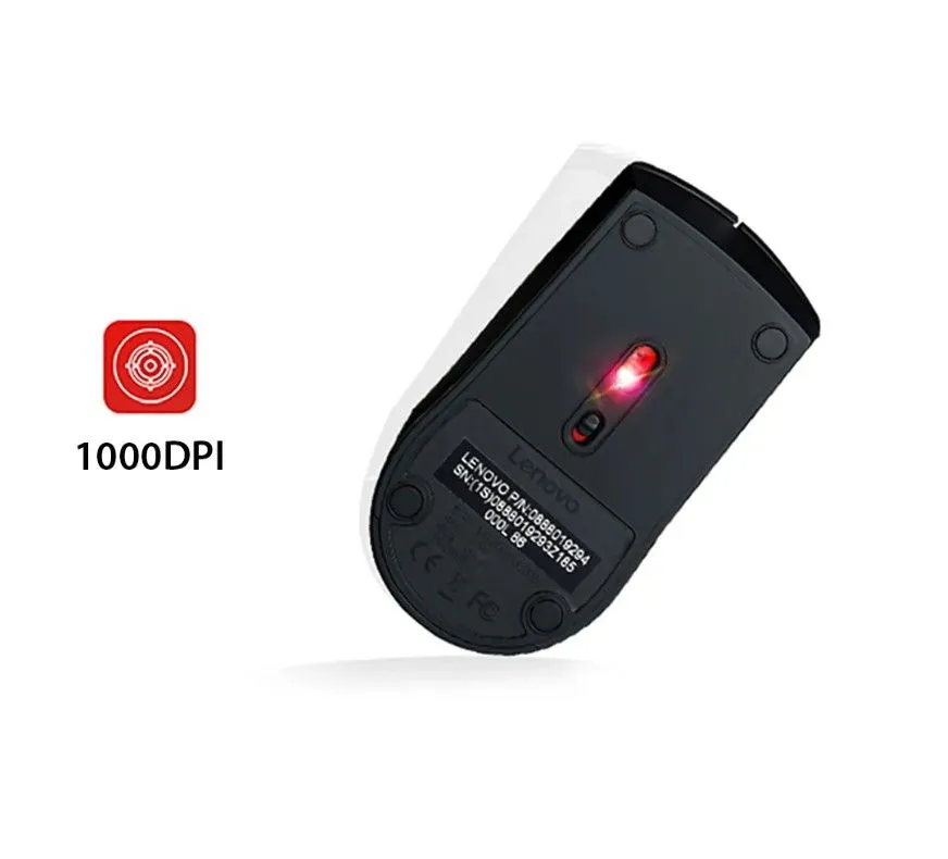Беспроводная Мышь Lenovo Big Red Dot Wireless Mouse M120 Pro Black