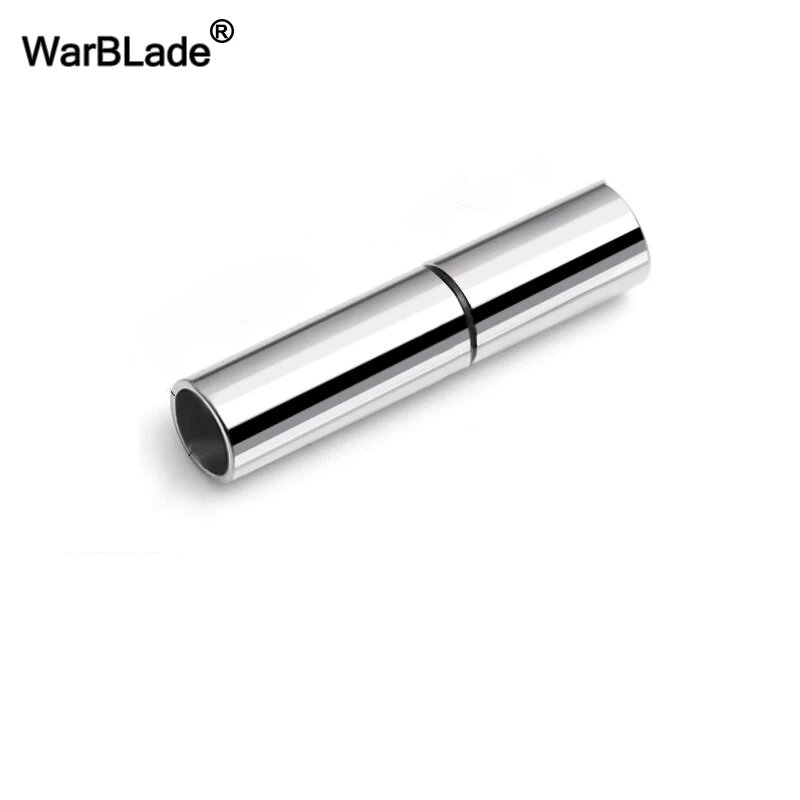 Трубки-застежки WarBLade из нержавеющей стали для кожи 1-5.2 мм