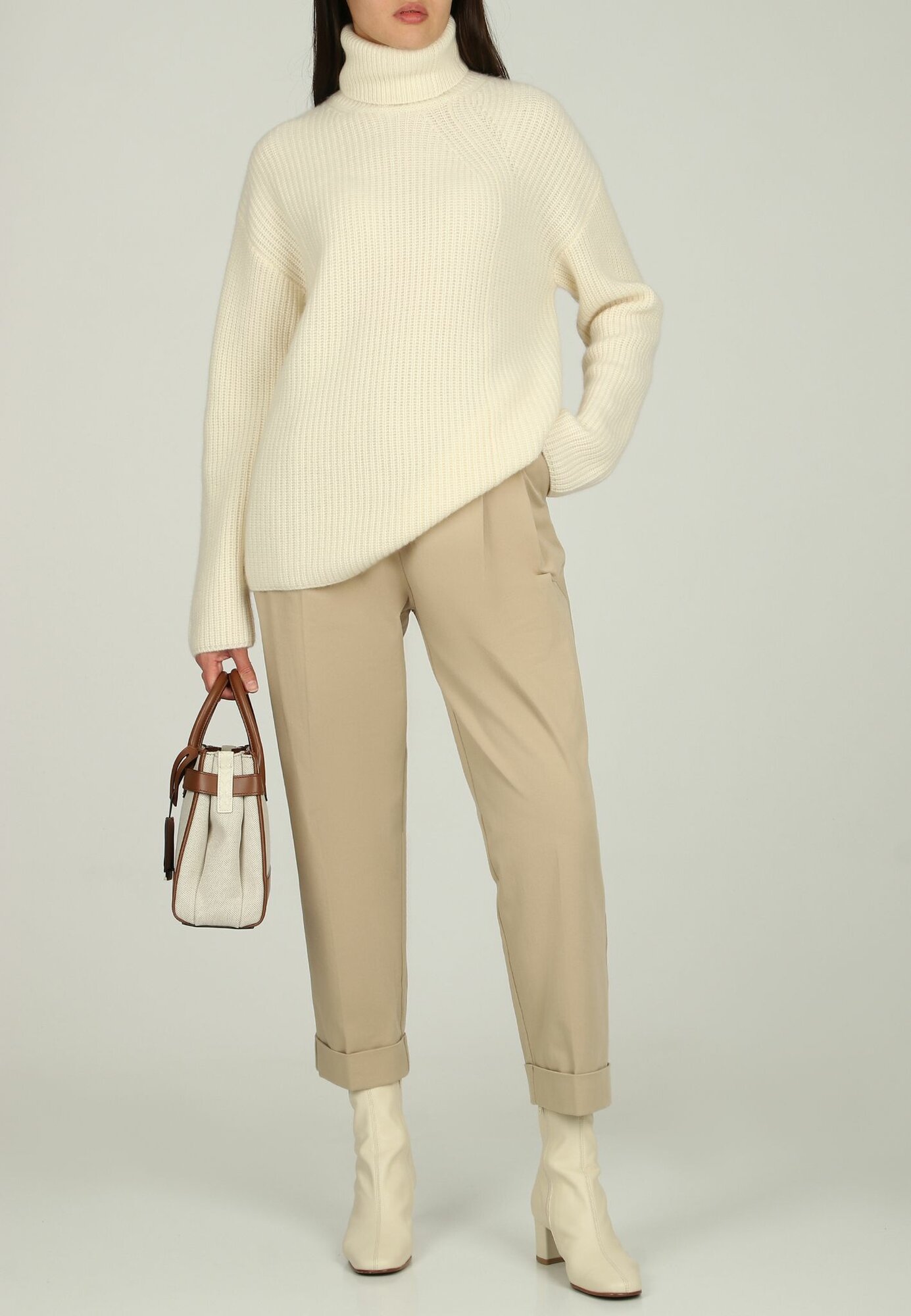 Свитер P.A.R.O.S.H., размер 42, , белый — фото 1