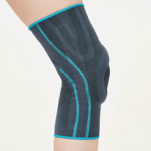 Изображение товара Бандаж коленный Orlett MKN-103(M) 2G, размер - m, сине-серый